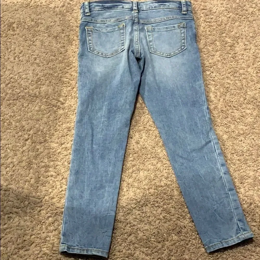 NWT Gymboree girls Super skinny blue jeans size 6.